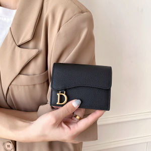 Womens Multi-Slot Leather Card Holder Anti-Magnetic Korean INS Large Capacity Slim and Beautiful Card Case Driving License