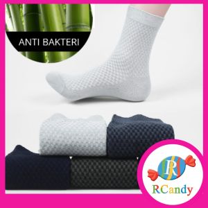 RCandy Kaos Kaki Anti Bakteri Anti Bau Serat Bambu Pendek dan Panjang Unisex