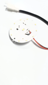 ebike LED headlight replacement rounded 12volts system single white beam commonly use for etrike and 2 wheels