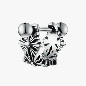 2024ต่างหูแบบห่วงสีเงินแบบย้อนยุคต่างหูแบบห่วงไขว้ม่านตาไม่ซีดไม่แพ้กันหรูหราอินแฟชั่นทันสมัยฮิปฮอปสไตล์โกธิคพังก์เฉพาะผู้ชายผู้หญิงเครื่องประดับต่างหูสำหรับทุกเพศ