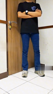 Celana Jeans Panjang Pria Cutbray Denim Best Seller BootCut Terlaris Laki laki Free Dompet