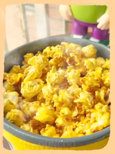 Ouncoo 1L Electric Popcorn Maker 3-Min Fast Pop Easy to Clean Multi-Use for Home Made Movie Night