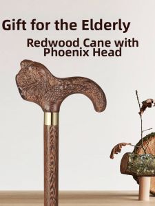 MOQILIN | Non-slip Wooden Cane for Elders