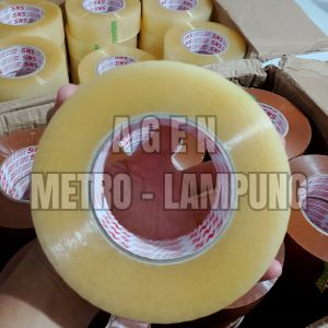Lakban Coklat Premium 500 Yard Tebal Kuat - Lakban Bening Premium 500 Yard Tebal Kuat Merk SNS Original