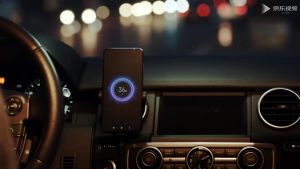 Xiaomi Wireless Car Charger 30W Quick Charge Fast Charging For iP Huawei Auto Mobile Phone