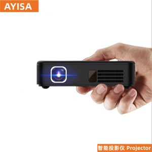 D13 4K Android7.1.2 Mini dlp Projector smart handheld beamer 8000mAh Battery HD 1080P Home Proyector Miracast Airplay Eshare