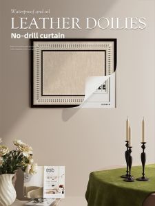 Dirt-resistant Decorative Curtain Cover For Living Room Weak Current Box With Magic Stick
