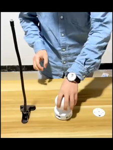 ขาตั้งกล้องเฝ้าระวังอัจฉริยะในร่ม แบบไม่ต้องเจาะรู เหมาะสำหรับใช้งานกับ Xiaomi