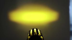 KEVANLY | Mini Driving Light LED Projector Lens 360° Adjustment White Yellow Motorcycle Headlight ATV Scooter for Auxiliary Spotlight Lamp