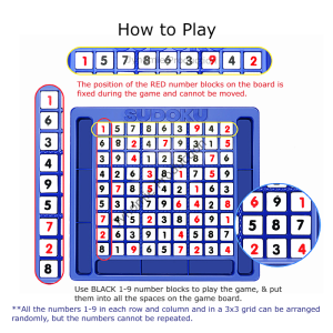 Board Game Sudoku Children Puzzle Board Games for Kid Math Game Montessori Toys Early Learning Kids Toy Mainan Sudoku Mainan Math Mainan Kanak Kanak