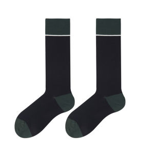 YANGMA Personalized Mid-Calf And Long Tube Socks for Women Fashionable Autumn Winter Knee High Socks Moisture Wicking Cotton