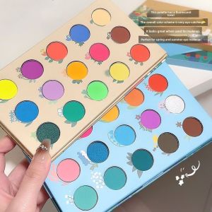 MGL Rainbow Macaron 15 Colors Eyeshadow Palette Student Multi Color Matte Shimmer Green Blue Beauty Makeup Eye Shadow Disk