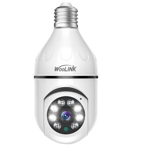 Camera Bóng Đèn Không Dây E27 WiFi Full-HD 1080P Camera An Ninh Tầm Nhìn Ban Đêm 360 Độ Với Tầm Nhìn Ban Đêm Màu Sắc Camera PTZ Trong Nhà
