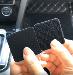 30/60Pcs Car Strong Adhesive Fixing Stickers Invisible Non-slip Carpet Mat Tape Double Faced Car Carpet Fixed Patch Home Carpet Sheets Non-slip Grip Tapes