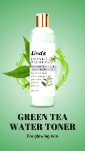 LINA’s Green Tea Water Toner – Refreshes Hydrates & Balances Skin for a Clear Smooth and Radiant Complexion