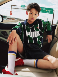PUMA | New Autumn Long Sleeve Collared Stylish Jersey Style Childrens Wear