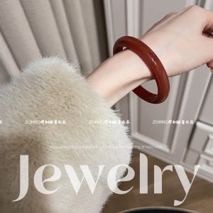 Natural Red Agate Bracelet Womens Jade Bracelet Nephrite Chinese Zodiac Year Bracelet Cinnabar Valentines Day Gift