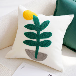 หมอนกอดแบบสดใสน่ารักหมอนอิงน่ารักสำหรับสาวๆปลอกหมอนอิงลายดอกไม้สำหรับโซฟาห้องนั่งเล่นแบบนิ่มหมอนพิงน่ารักไส้หมอนทรงสี่เหลี่ยม