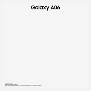 ✨Ready Stock✨ Samsung Galaxy A06 Smartphone | 6GB Ram+128GB Rom | MediaTek G85 Chipset | 50MP Main Camera | 6.7" HD + PLS LCD Display | 5000mAh Battery | 25W Fast Charging | Android 14