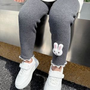 Fluffy Warm Kids Trousers Outerwear Pant