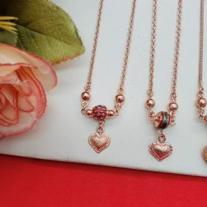 สร้อยคอนากห้อยจี้ คละแบบ ความยาว 16 นิ้ว