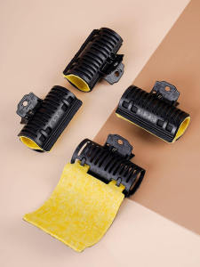 High-Temperature Resistant Ceramic Hair Curling Iron Heat Protection Paper Insulated Cotton Clamp Hairdressing Tool for Beauty Care