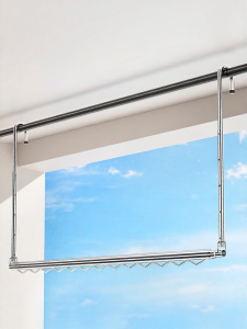 XINGYOU | Adjustable Extending Clothes Drying Pole Stainless