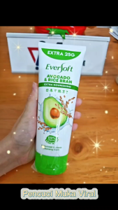 EVERSOFT Facial Cleanser (120g/195g) (Avocado Rice Bran / Rice Water  / Tomato Cucumber / Ginkgo Yuzu)
