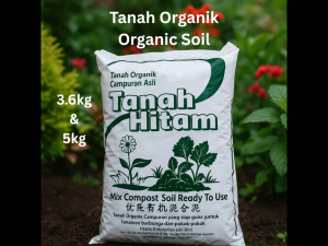 Tanah hitam/baja tanah/Tanah organik/Mix compost organik soil