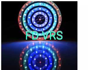 Lampu LED Spiral Mobil Truk Universal Nyala RGB 12/24 volt