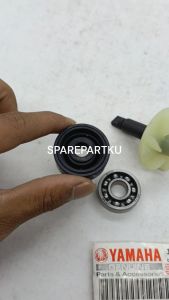 (1S7) PAKET 3 JENIS SEAL WATERPUMP + KIPAS WATERPUMP + BEARING 6000 JUPITER MX MX KING VIXION R15