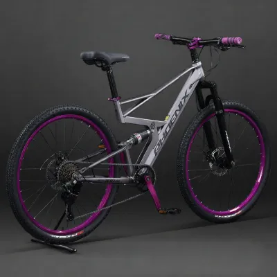 Full Suspension Oil Brake Trail Bike