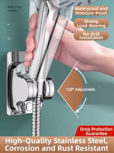 SHENYUAN | No-Drill No-Hole Adjustable Shower Bracket