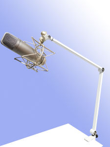 Samson C01/C03 Electric Capacitor Mic Stand Shock Mount Desktop Support Armature Microphone Holder Stable Base