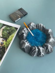 Fujisan Ashtray Creative Scandinavian Style Home Decorative Accessories Anti-Dust Living Room Japanese Minimalist Design