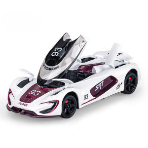 1:32 Scale Dodge SRT Tomahawk Alloy Car Model Diecast Car Sound Light Car Lovers Collection Kids Birthday Gift Metal Boys Toys
