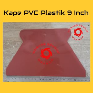 Kape PVC Scraper 9 Inch / Skrap Plastik Alat Dempul 22.5CM