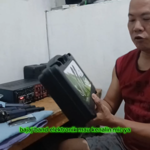 P362 MICROPHONE SULTAN UHF CAS CHARGE 1SET ORIGINAL CRIMSON CRM SNI USB TIPE C WIRELES MIC MIK JARAK