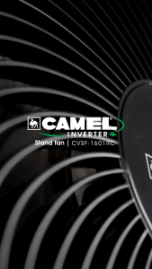 Camel Inverter Electric Fan CVSF-1601RC Ultra Quiet Operation (30W)
