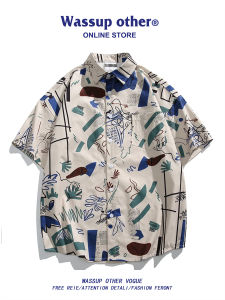 Tropical Style Summer Short Sleeve Shirt