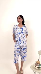 Setelan Motif 7/8 SAKU Bigsize LD 115cm