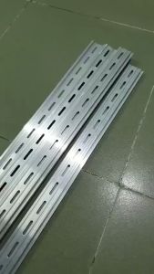 Thanh ray nhôm gắn CB – Aptomat thanh nhôm gài CB các loại (1 mét)