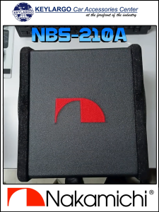 NAKAMICHI SUBWOOFER ACTIVE BOX 10" PASSIVE  RADIATOR 100WATTS RMS-POWER -1000W PEAK POWER