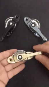 Blumey ล็อคกลางบาน ล็อคเสริมบานเลื่อน ล็อคเสาเกี่ยว Stainless steel window locks
