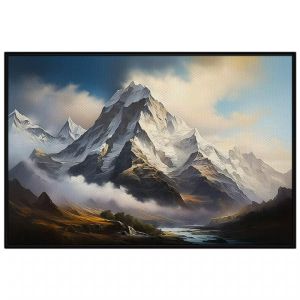 Tranh Phong Cảnh Ngọn núi. Tranh treo tường dán tường Canvas CGI-04