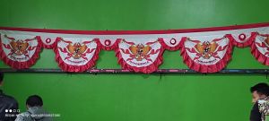 Bendera Merah Putih Background Garuda 10 Gelombang Berbagai Variasi