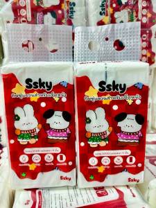 ทิชชู่แขวน10หิ้ว 4ชั้น เช็ดหน้าได้