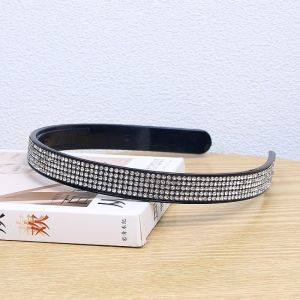 Shiny Diamond Embedded Plastic Hairband Womens Anti-Slip Facial Wash Hair Clip Elegant Simple Design Full of Sparkle C14