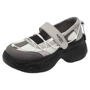 Agsdon | Outdoor Hiking Climbing Sandals Thick Heel Elevation