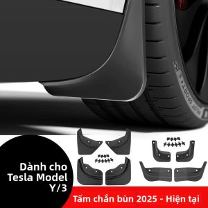 Bùn Chắn Bùn TESMAYX Cho Xe Tesla Model Y Model 3 Phụ Kiện Bảo Vệ Xe Dòng Juniper 2025 2026